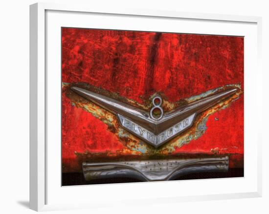 Rusty Trucks at Old Car City, Georgia, USA-Joanne Wells-Framed Photographic Print