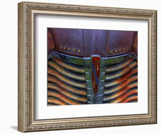 Rusty Trucks at Old Car City, Georgia, USA-Joanne Wells-Framed Photographic Print