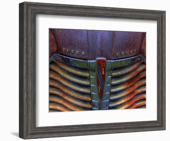 Rusty Trucks at Old Car City, Georgia, USA-Joanne Wells-Framed Photographic Print