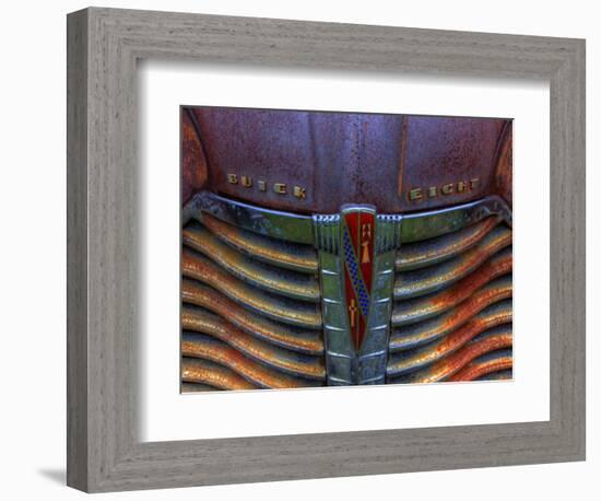 Rusty Trucks at Old Car City, Georgia, USA-Joanne Wells-Framed Photographic Print