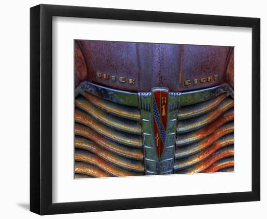 Rusty Trucks at Old Car City, Georgia, USA-Joanne Wells-Framed Photographic Print