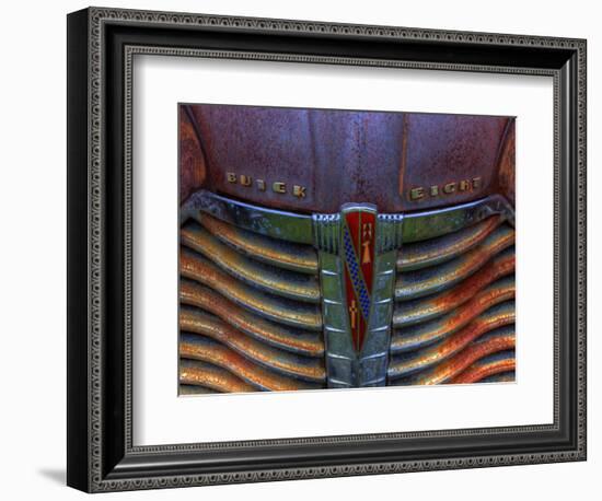 Rusty Trucks at Old Car City, Georgia, USA-Joanne Wells-Framed Photographic Print