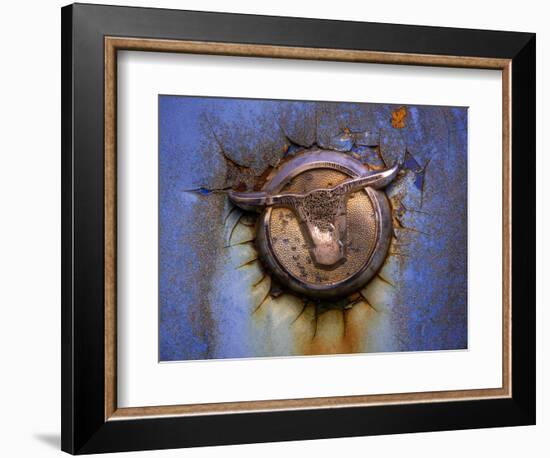 Rusty Trucks at Old Car City, Georgia, USA-Joanne Wells-Framed Photographic Print