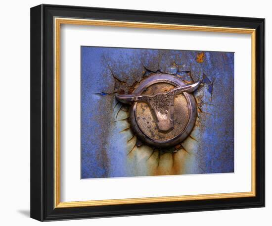 Rusty Trucks at Old Car City, Georgia, USA-Joanne Wells-Framed Photographic Print