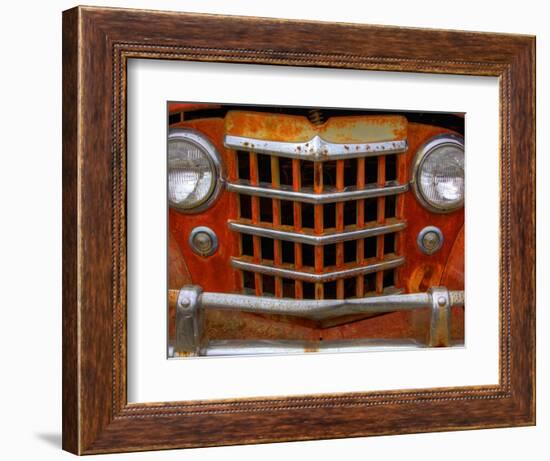 Rusty Trucks at Old Car City, Georgia, USA-Joanne Wells-Framed Photographic Print