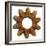 Rusty Wide Tooth Gear-Retroplanet-Framed Giclee Print