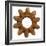 Rusty Wide Tooth Gear-Retroplanet-Framed Giclee Print