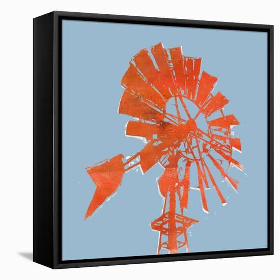 Rusty Windmill I-Jacob Green-Framed Stretched Canvas