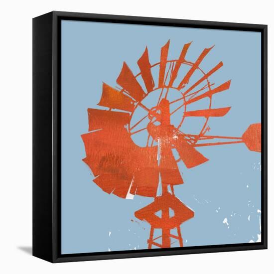 Rusty Windmill II-Jacob Green-Framed Stretched Canvas