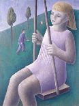 Girl on Swing-Ruth Addinall-Giclee Print