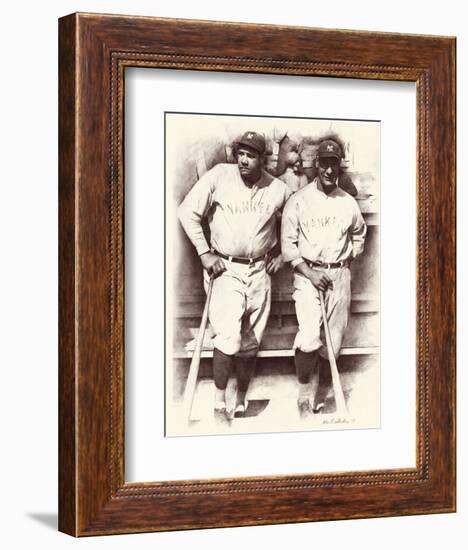 Ruth and Gehrig-Allen Friedlander-Framed Premium Giclee Print