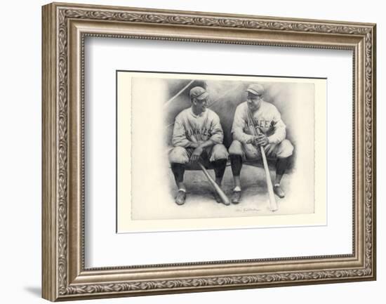 Ruth and Gehrig-Allen Friedlander-Framed Premium Giclee Print