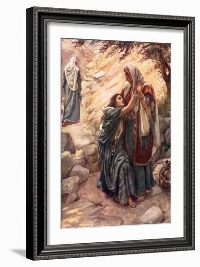 Ruth and Naomi-Harold Copping-Framed Giclee Print