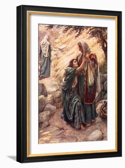 Ruth and Naomi-Harold Copping-Framed Giclee Print