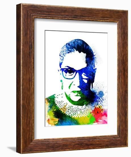 Ruth Bader Ginsburg I-Olivia Morgan-Framed Art Print