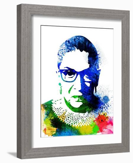 Ruth Bader Ginsburg I-Olivia Morgan-Framed Art Print