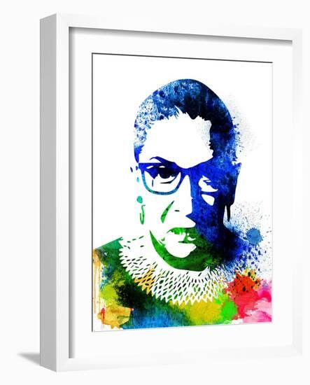 Ruth Bader Ginsburg I-Olivia Morgan-Framed Art Print