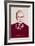 Ruth Bader Ginsburg - The Notorious RBG (Red)-null-Framed Art Print