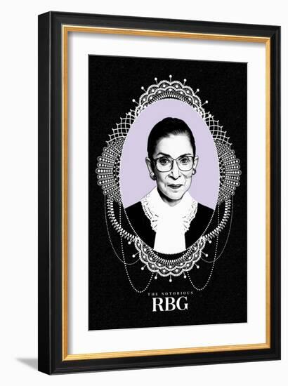 Ruth Bader Ginsburg - The Notorious RBG-null-Framed Premium Giclee Print