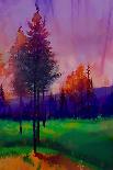 Trees at Sunset-Ruth Day-Giclee Print