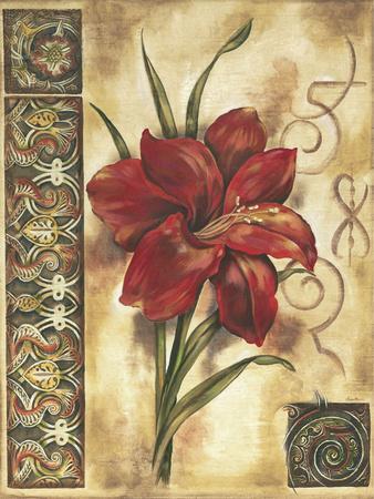 Floral Tapestry II Fine Art Print by Ruth Franks at