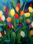 Tulips Galore!-Ruth Palmer Originals-Framed Art Print