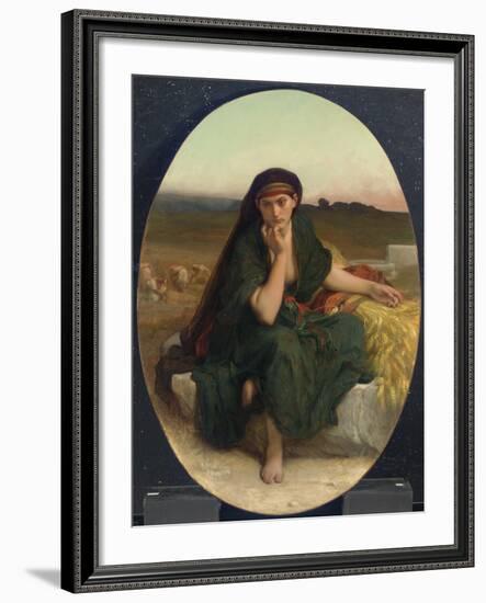 Ruth Revenant Des Champs (Ruth En Repos), 1868-Alexandre Cabanel-Framed Giclee Print