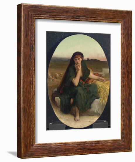 Ruth Revenant Des Champs (Ruth En Repos), 1868-Alexandre Cabanel-Framed Giclee Print