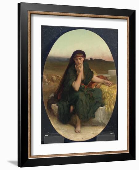 Ruth Revenant Des Champs (Ruth En Repos), 1868-Alexandre Cabanel-Framed Giclee Print