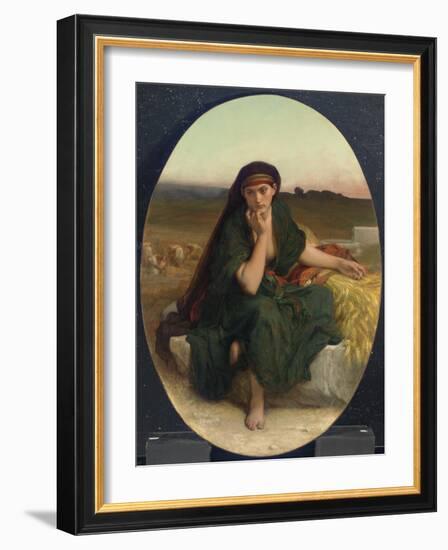 Ruth Revenant Des Champs (Ruth En Repos), 1868-Alexandre Cabanel-Framed Giclee Print