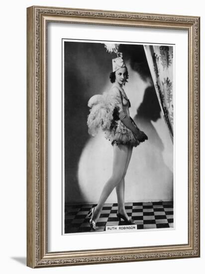 Ruth Robinson, British Actress, 1938-null-Framed Giclee Print