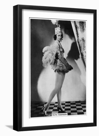 Ruth Robinson, British Actress, 1938-null-Framed Giclee Print