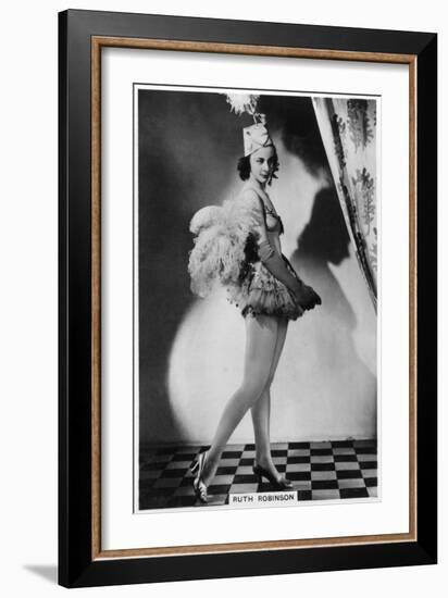 Ruth Robinson, British Actress, 1938-null-Framed Giclee Print