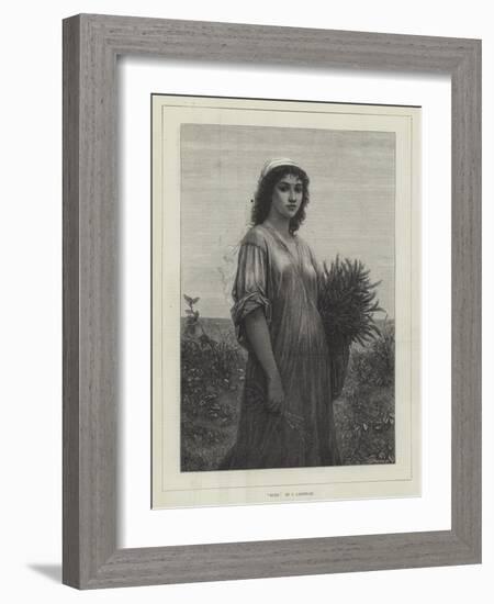 Ruth-Charles Landelle-Framed Giclee Print