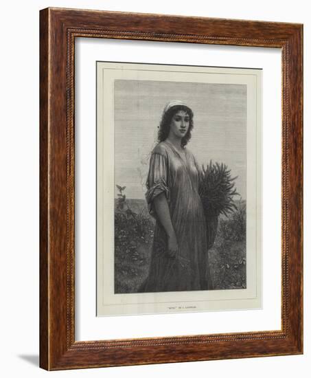 Ruth-Charles Landelle-Framed Giclee Print