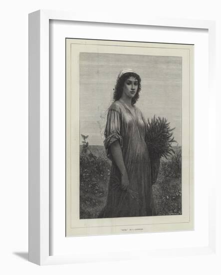 Ruth-Charles Landelle-Framed Giclee Print