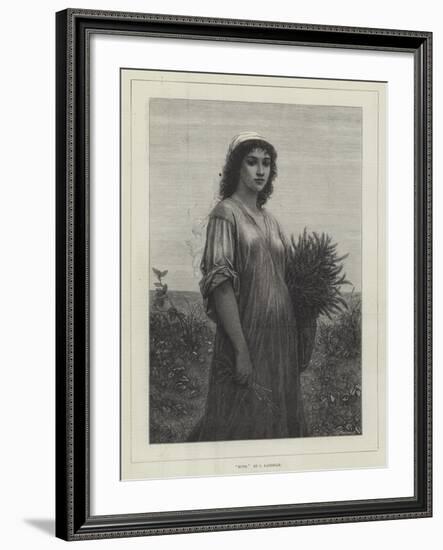 Ruth-Charles Landelle-Framed Giclee Print