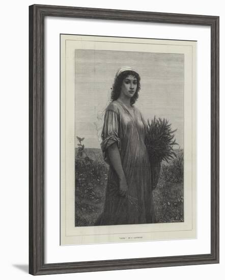 Ruth-Charles Landelle-Framed Giclee Print