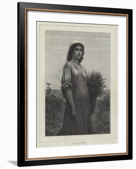 Ruth-Charles Landelle-Framed Giclee Print