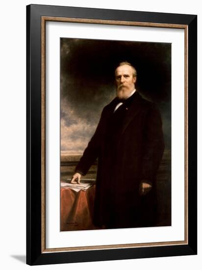 Rutherford Birchard Hayes-Daniel Huntington-Framed Giclee Print