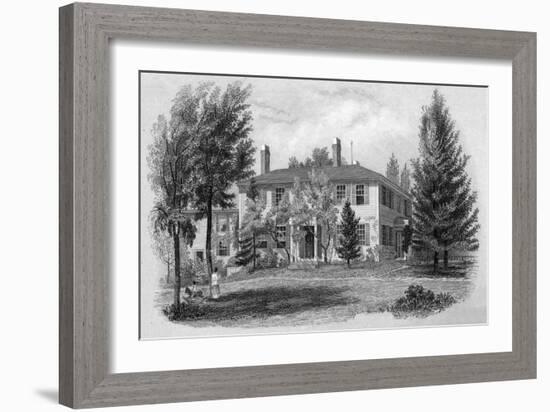 Rw Emerson, Home, Miller-JB Forest-Framed Art Print