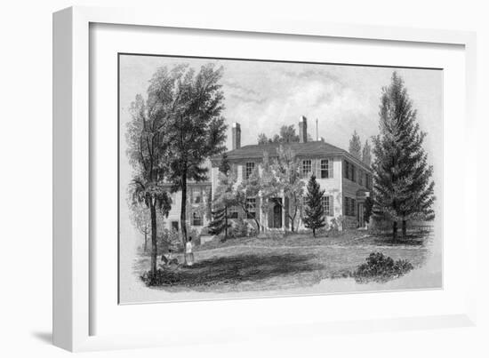 Rw Emerson, Home, Miller-JB Forest-Framed Art Print