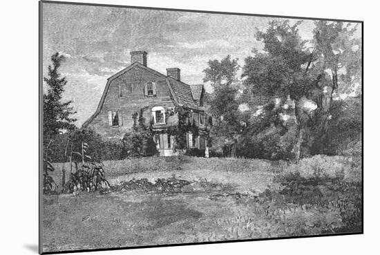 Rw Emerson, Old Manse-Homer Martin-Mounted Art Print