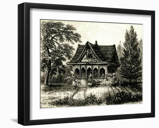 Rw Emerson, Summerhouse-Richardson Cox-Framed Art Print