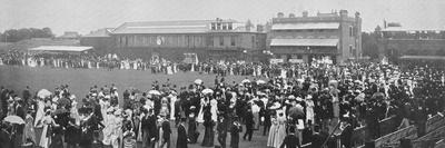 Lord's Cricket Ground, the Luncheon Interval, London, C1899-RW Thomas-Mounted Photographic Print