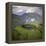 Rwanda Aerial View of Africa, Mount Visoke With-Adrian Warren-Framed Premier Image Canvas