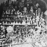 A Toy Shop in Kyoto, Japan, 1901-RY Young-Framed Premier Image Canvas