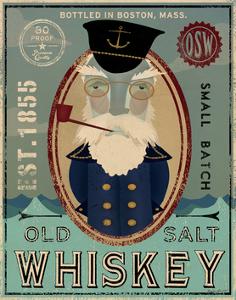 Fisherman III Old Salt Whiskey by Ryan Fowler