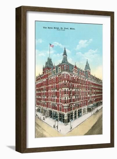 Ryan Hotel, St. Paul, Minnesota-null-Framed Art Print