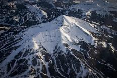 Lone Peak Seen From The Air Big Sky Resort, Montana-Ryan Krueger-Photographic Print